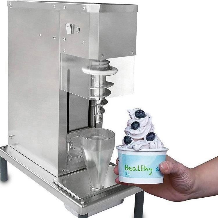 Wholesale price new zealand real fruit ice cream machine milkshake machine blender fruit blending ice cream machine