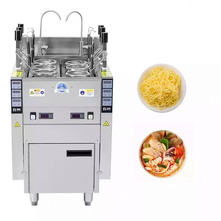 Commercial Quick Pasta Boiler Cooker Noodle Pot Boiling Cooking Machine