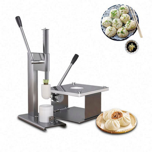 Good quality pork automatic bun making machine steamed bun round dough making machine round momo machine