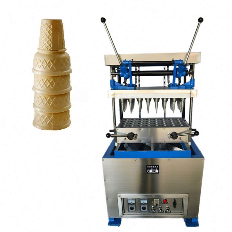 Factory price manufacturer supplier cone waffle maker taiwan snow cone shaved ice machine for sell