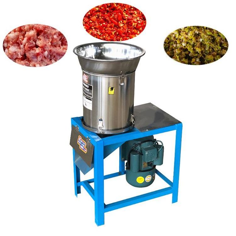 300Kg Per Hour Electric Commercial Vegetable Cutter Food Chopper Chili Onion Ginger Vegetable Cutting Machine