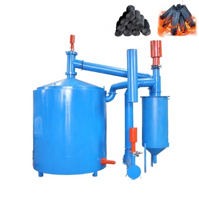 Charcoal Making Machine Coconut Shell Carbonization  activated charcoal machine