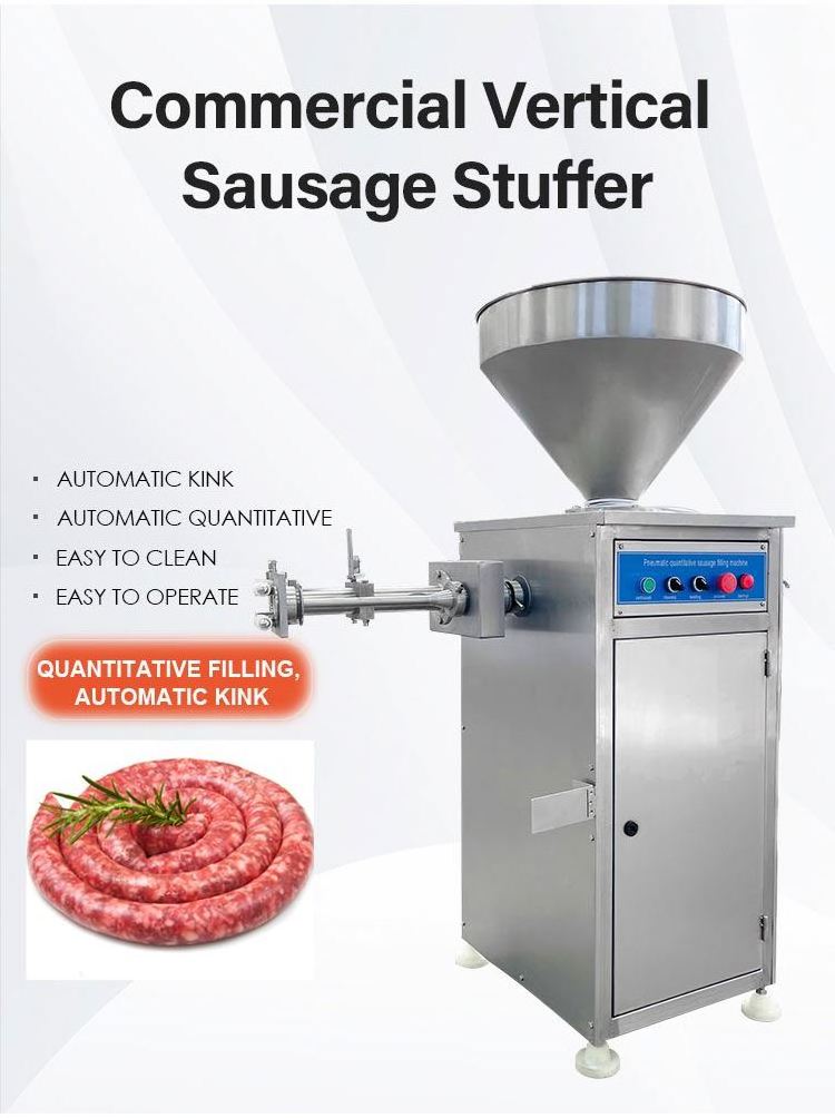 sausage stuffer with twister / sausage stuffer nz / commercial sausage making machine