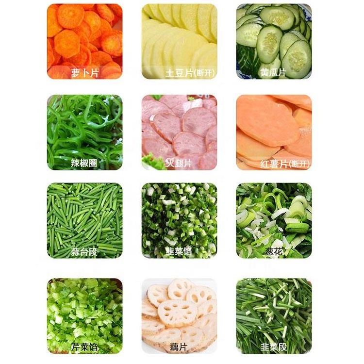 Multifunctional Vegetable Cutter slicer chopper Fruit Leaf Vegetable cutting machine Cabbage Celery Cucumber Cutter