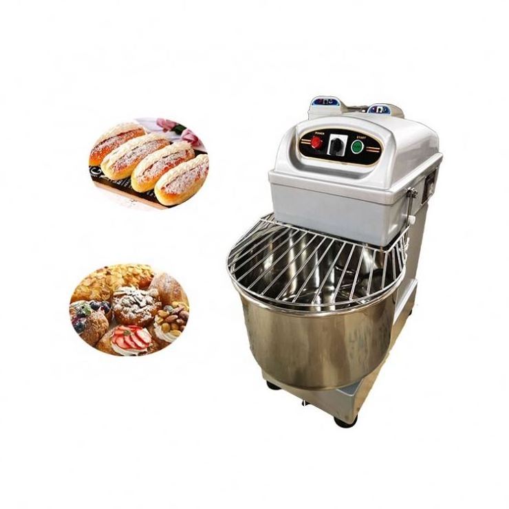 5kg dough mixing kneading machine commercial dough spiral mixer Industrial 25 kg cake bread dough kneading machine