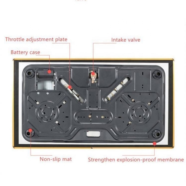 Hot sale factory direct professional manufacturer cook mini gas stove toy green cook gas stove 4 plate gas stove