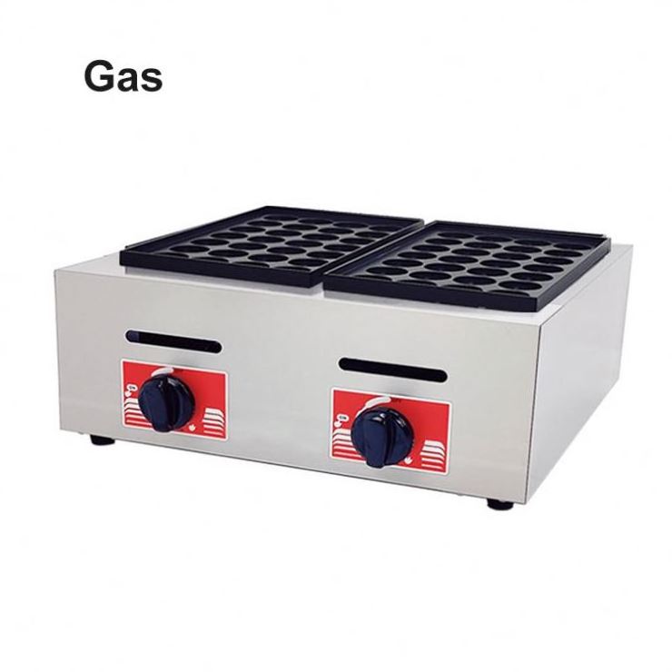 High Quality Electric Takoyaki Machine Gas 36 Holes 56 Holes Octopus Balls Takoyaki Maker For Snack Bar