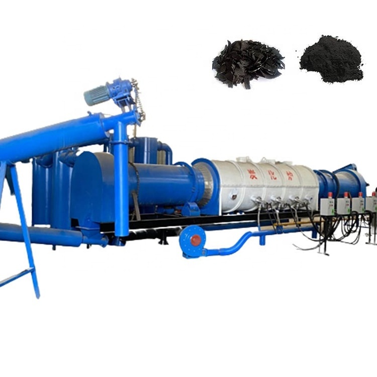 Energy Saving Large Volume Sawdust Stoves Wood Burning Biochar Carbonization Machine