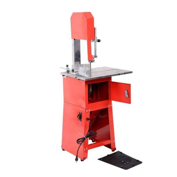 JG250 Commercial Butchers Bone Meat Cutting Machine Frozen Fish Beef Chicken Cutter Band Saw Meat Grinder