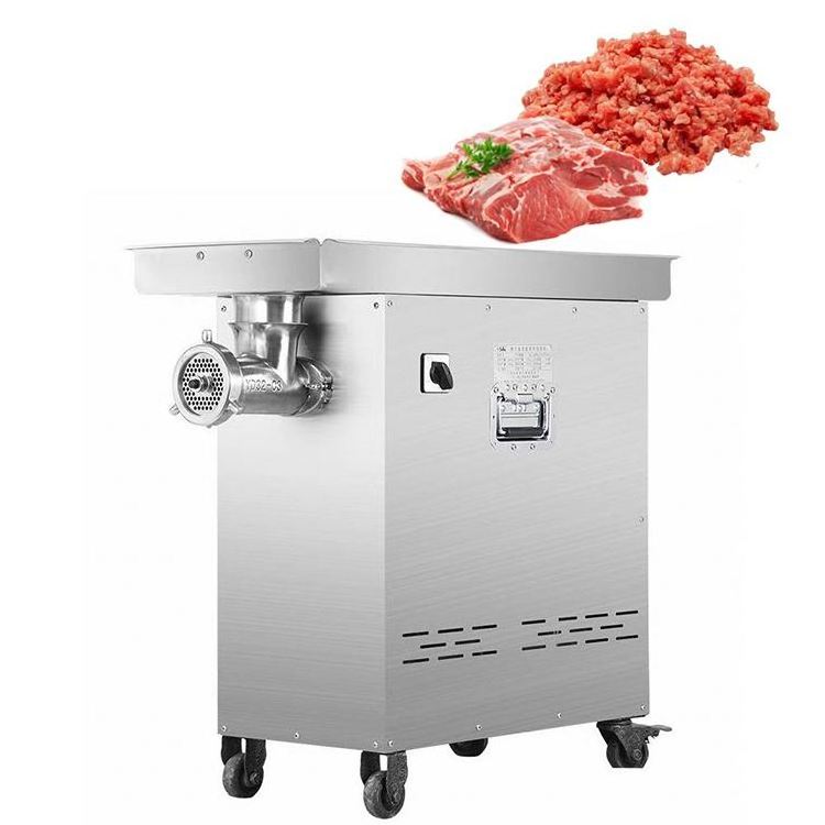 Professional factory used meat mincer steel electric mincer meat grinder machine