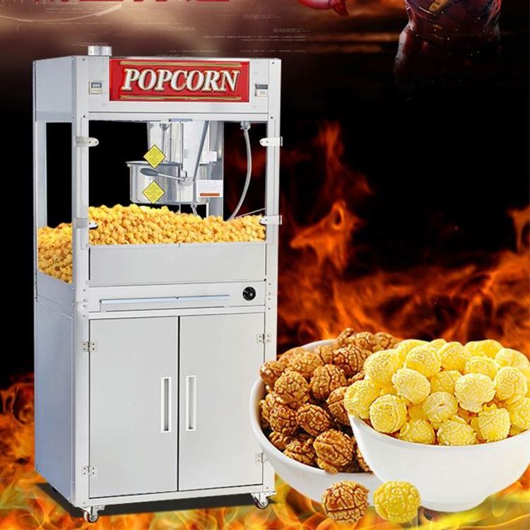 Automatic Electric Popcorn Machine Mini Popcorn Maker Industrial Popcorn Machine