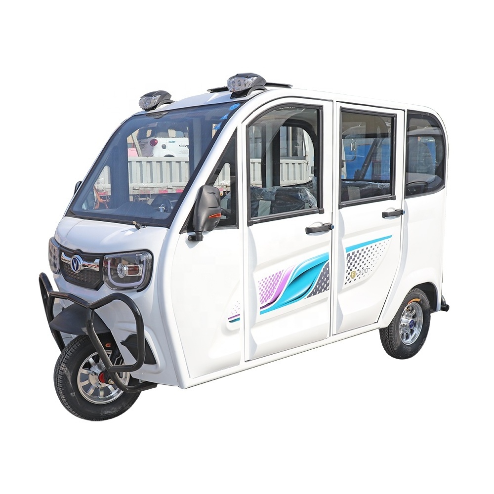 Hot Sale 60V 1000W tricycle electric 6 seat auto rickshaw