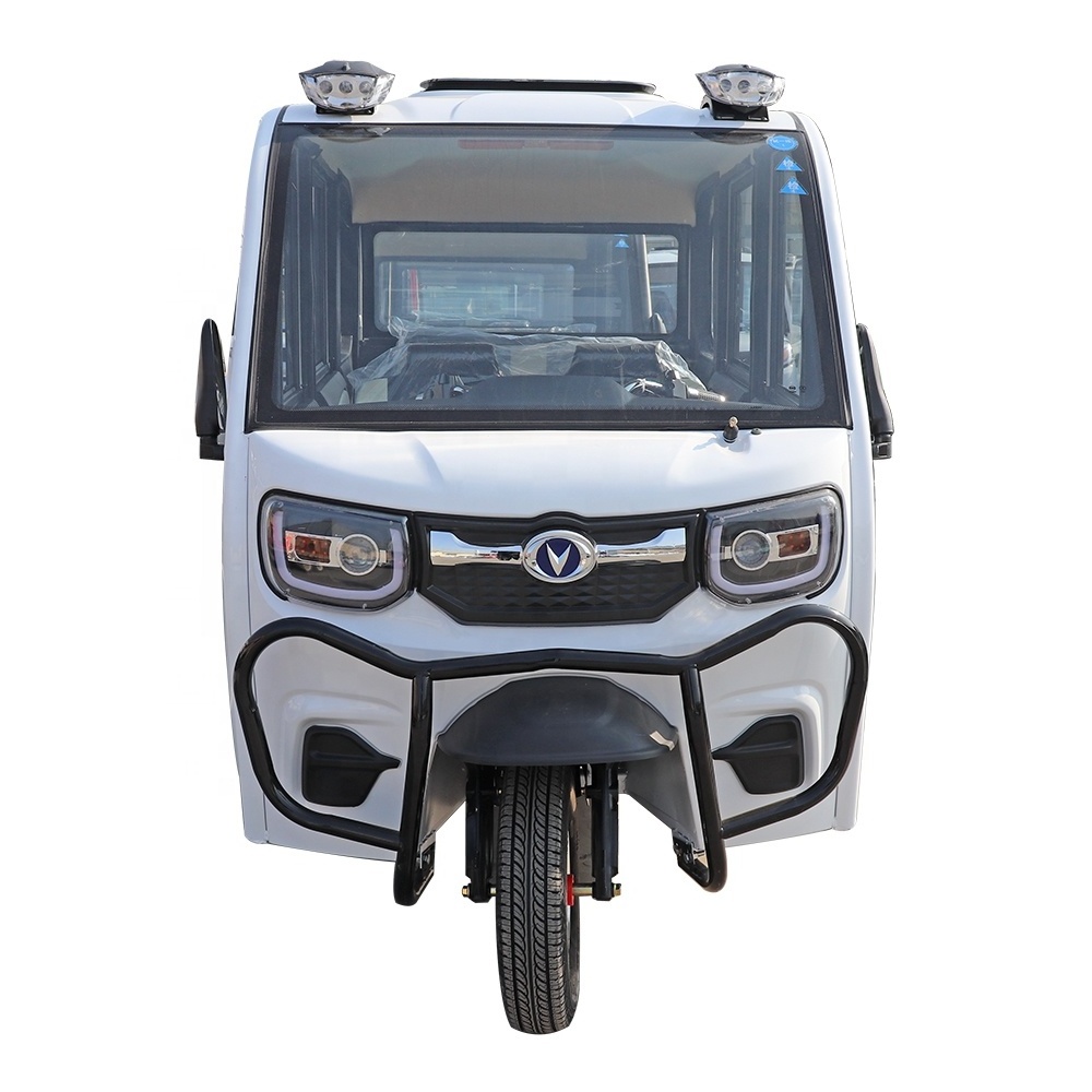 Hot Sale 60V 1000W tricycle electric 6 seat auto rickshaw