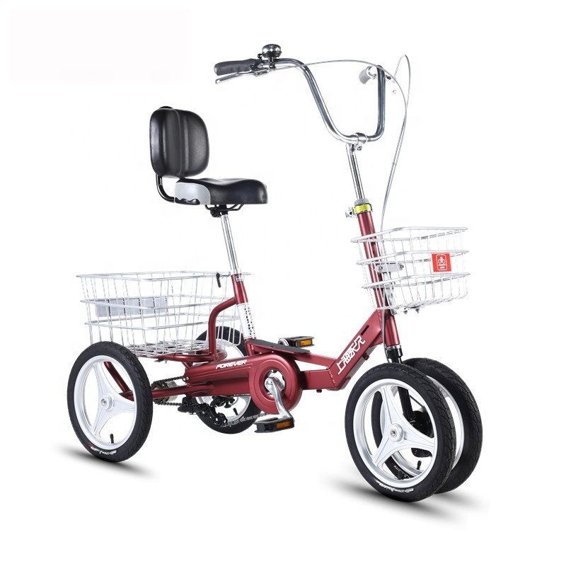 hot sale cheap tricycle rickshaw three wheel bicycle trishaw  trike  pedicab for shopping