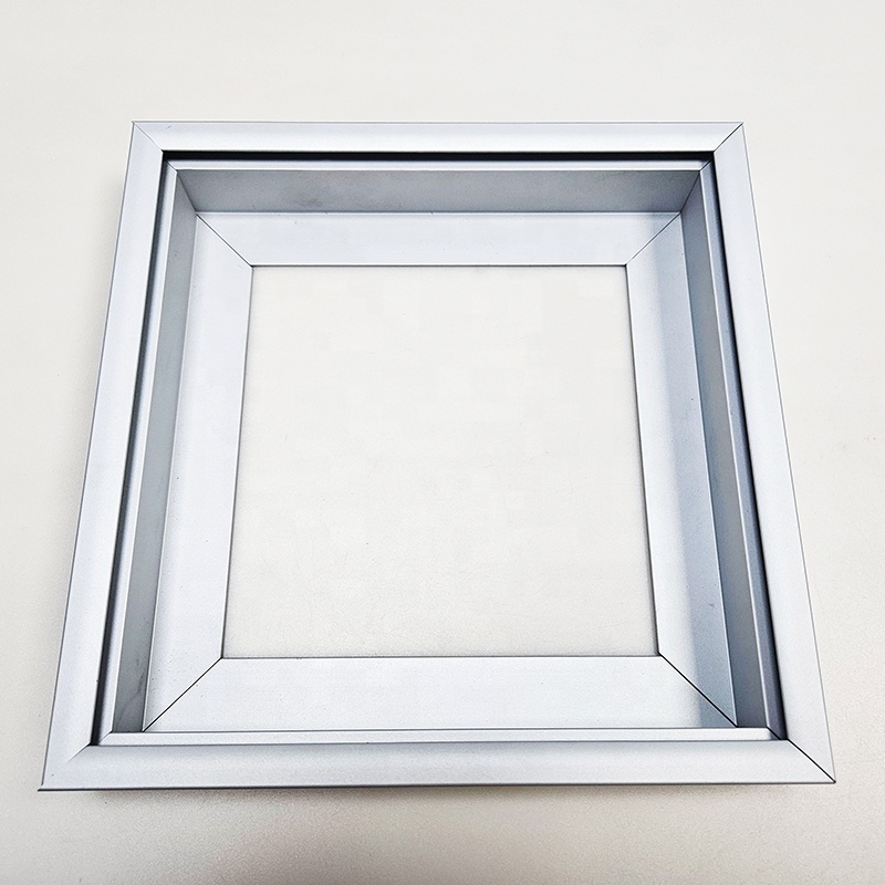 Silver white anodization aluminum frame for solar panel racking photovoltaic module for aluminum profiles