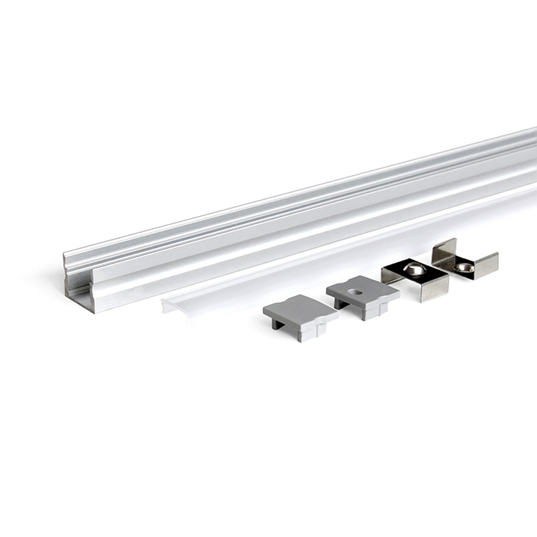 waterproof led profile 80 degree aluminum extrusion Floor recessed trim led lighting aluminum for drywall housing