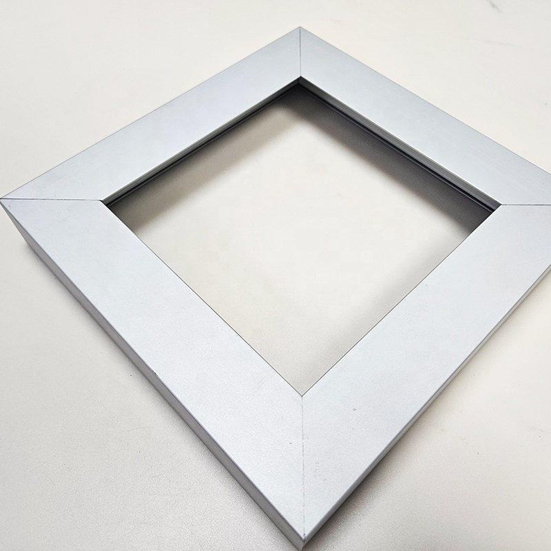 Silver white anodization aluminum frame for solar panel racking photovoltaic module for aluminum profiles