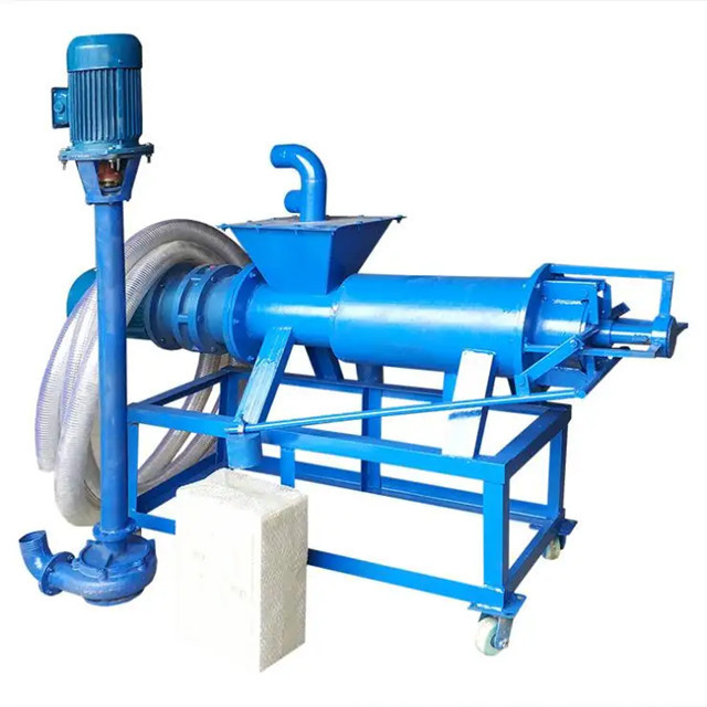 chicken dung cow manure dewatering machine/ animal manure dehydrator