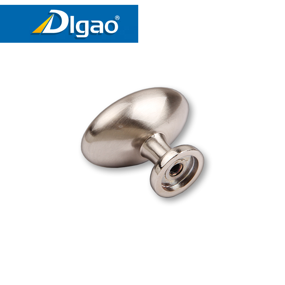 Brushed nickel furniture funky cabinet door knob  Digao DG043 bedroom dresser knobs and handles