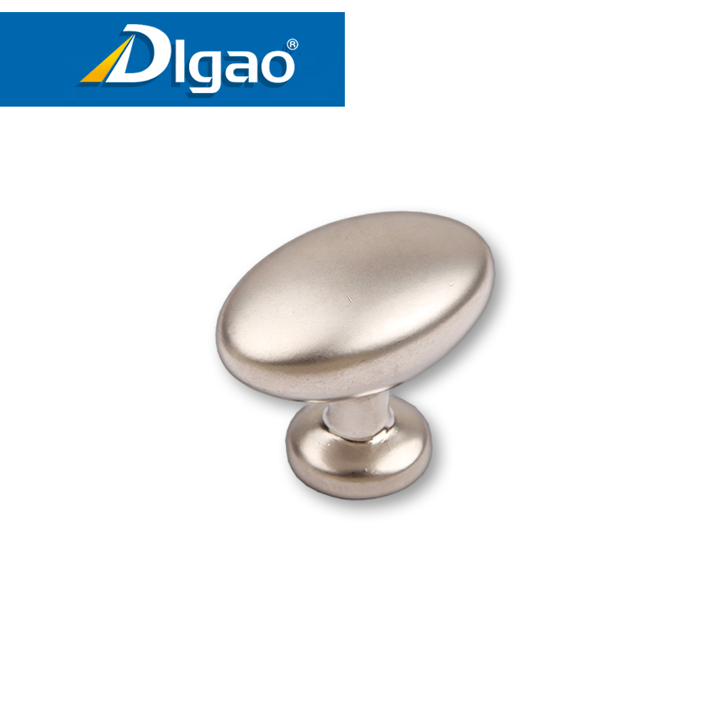 Brushed nickel furniture funky cabinet door knob  Digao DG043 bedroom dresser knobs and handles