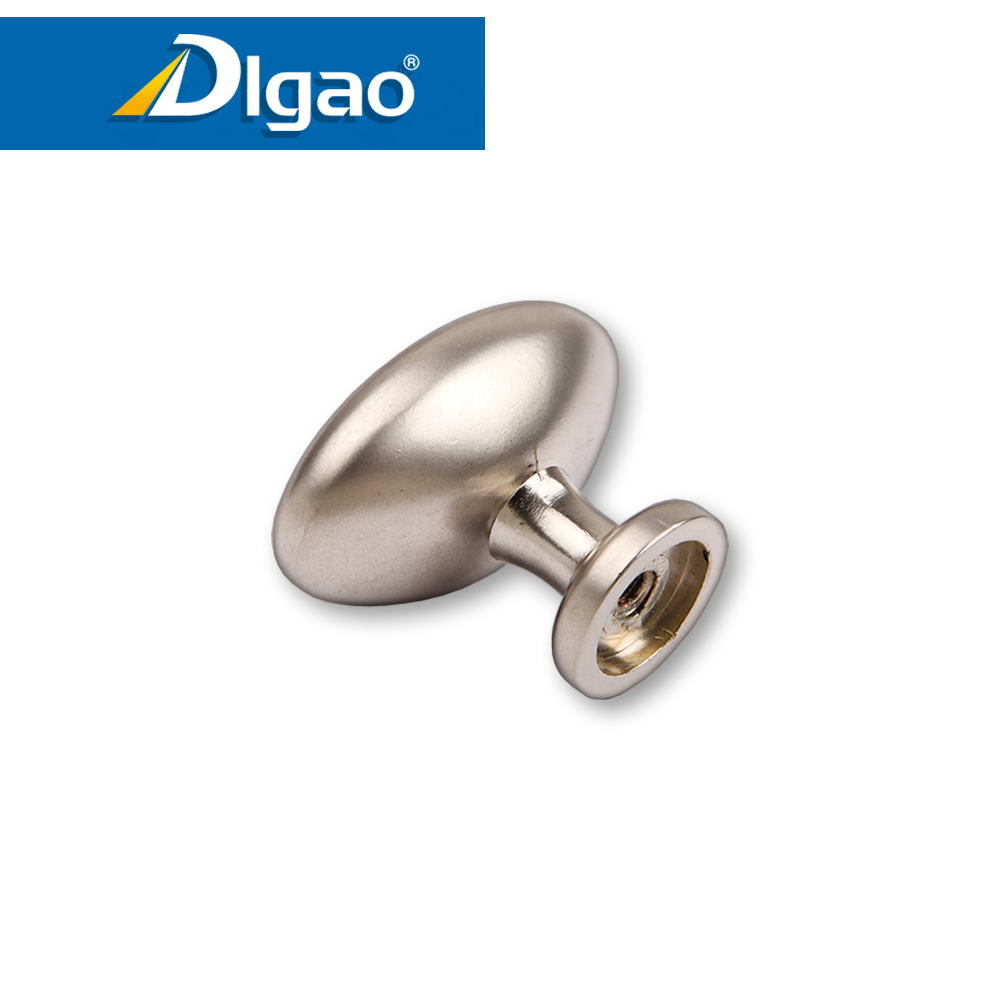 Brushed nickel furniture funky cabinet door knob  Digao DG043 bedroom dresser knobs and handles