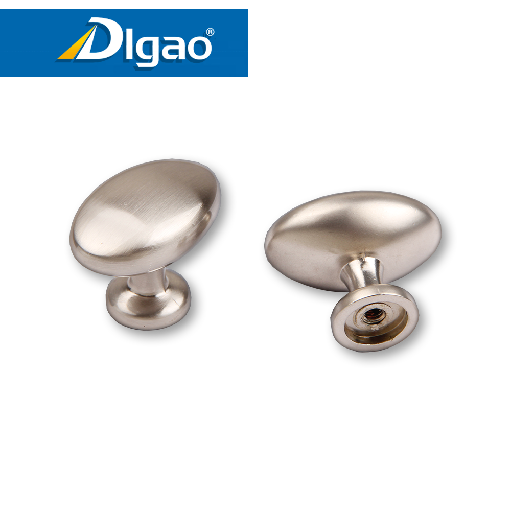 Brushed nickel furniture funky cabinet door knob  Digao DG043 bedroom dresser knobs and handles