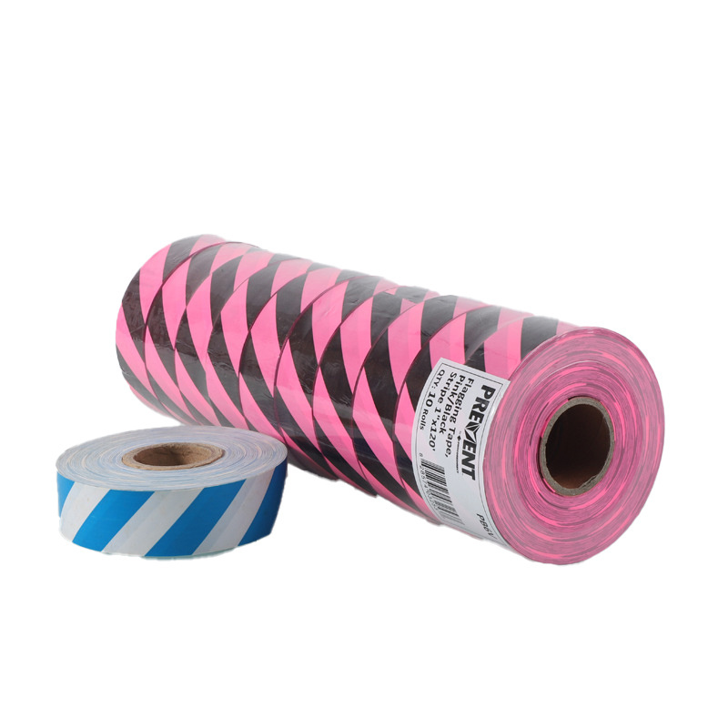 Hot Selling PVC Printed marking tape non-adhesive flagging tape warning tape