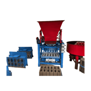 Hopper Brick Machine Hollow Block Bricks Electric Concrete Brick Making Machinery Professional Production 4-35A 400-120-200 650