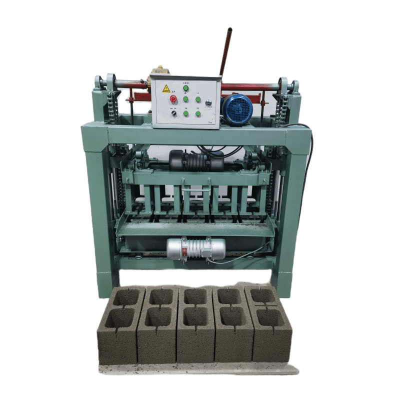 KM4-35B 400-200-200mm High quality block factory build well brick making machine interlock brick machine