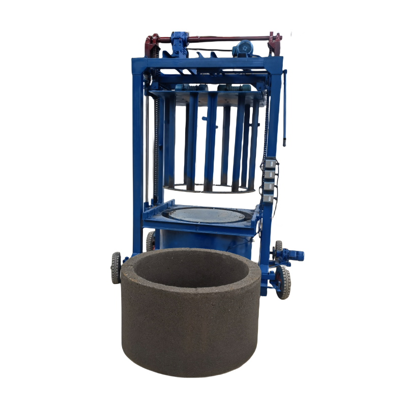 Concrete inspection manhole block molding machine for underground pipeline facility construction Diameter 1300mm height 600mm