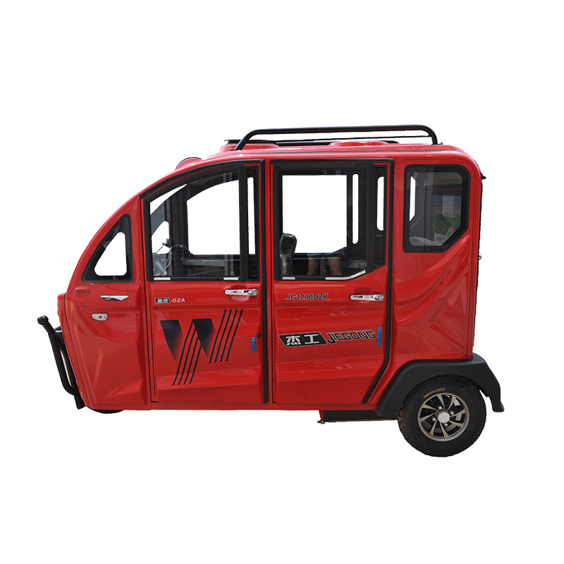 Professional lightweight closed cabin outdoor scooter 4 wheel cabin electric mobility scooter/Electric Tricycle JX154