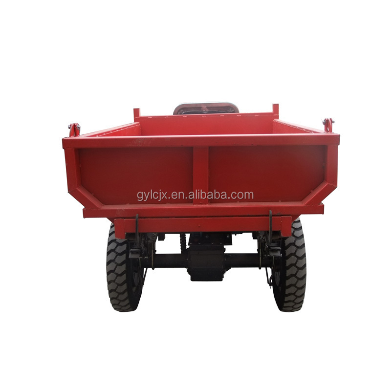 Electric 3 wheel mining tricycle / heavy loading electric car prices / hydraulic cargo trike