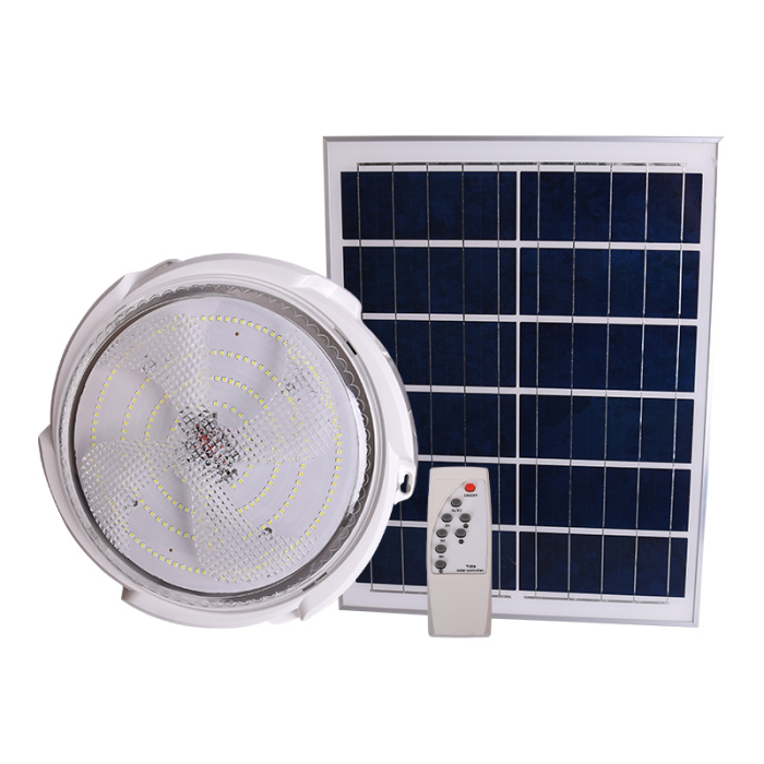 Outdoor Round Ceiling Light Corridor Home Indoor Induction Solar Ceiling Light Courtyard Garage Aisle Light