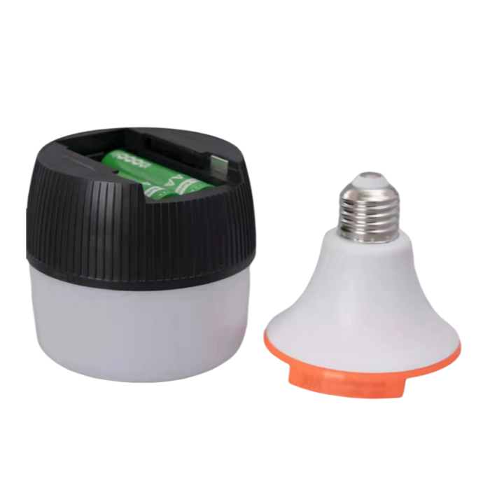 LED Detachable Lamp Head Outdoor Camping Light Household Power Outage Emergency Charging Light Bulb