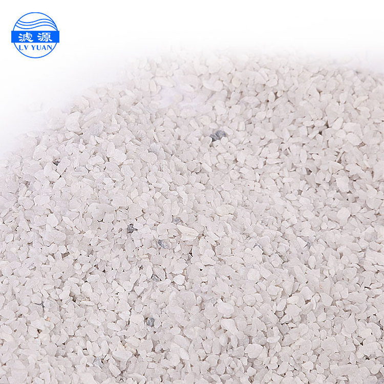 Lvyuan silica sand/quartz sand 99.2% min suppliers silica sand malaysia natural quartz price