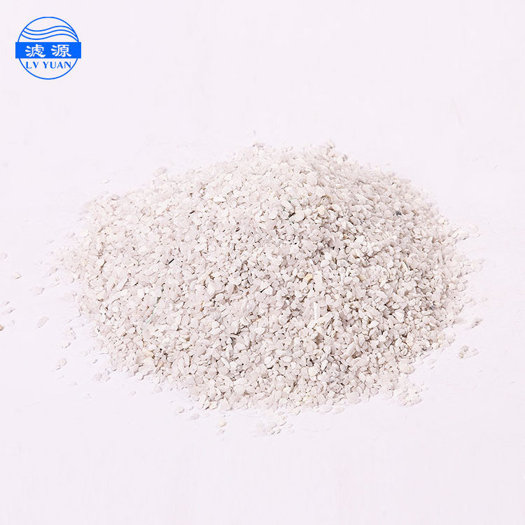 Lvyuan quartz sand ore mining plant rose quartz sand 8 mesh quartz sand