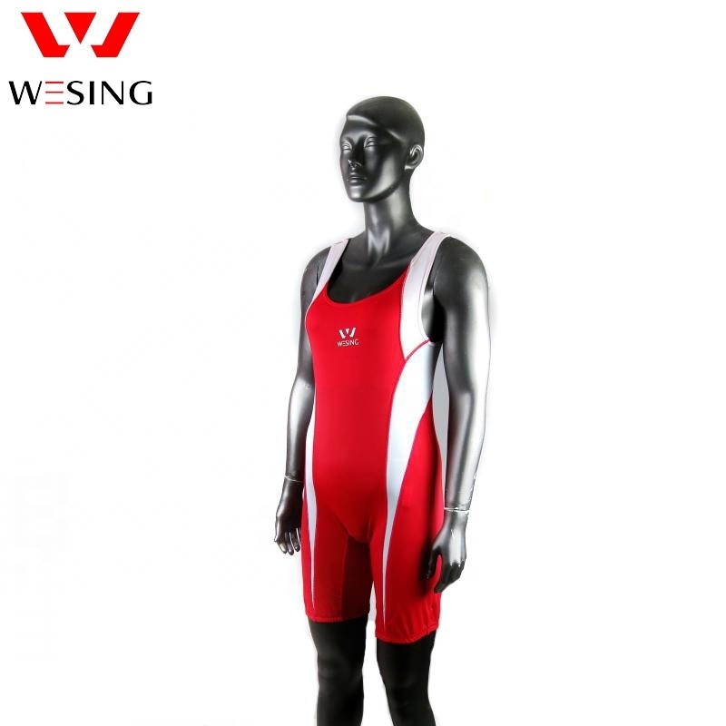 Wesing Custom Wholesale Plus Size Women Slim Tights Wrestling Singlets For Men