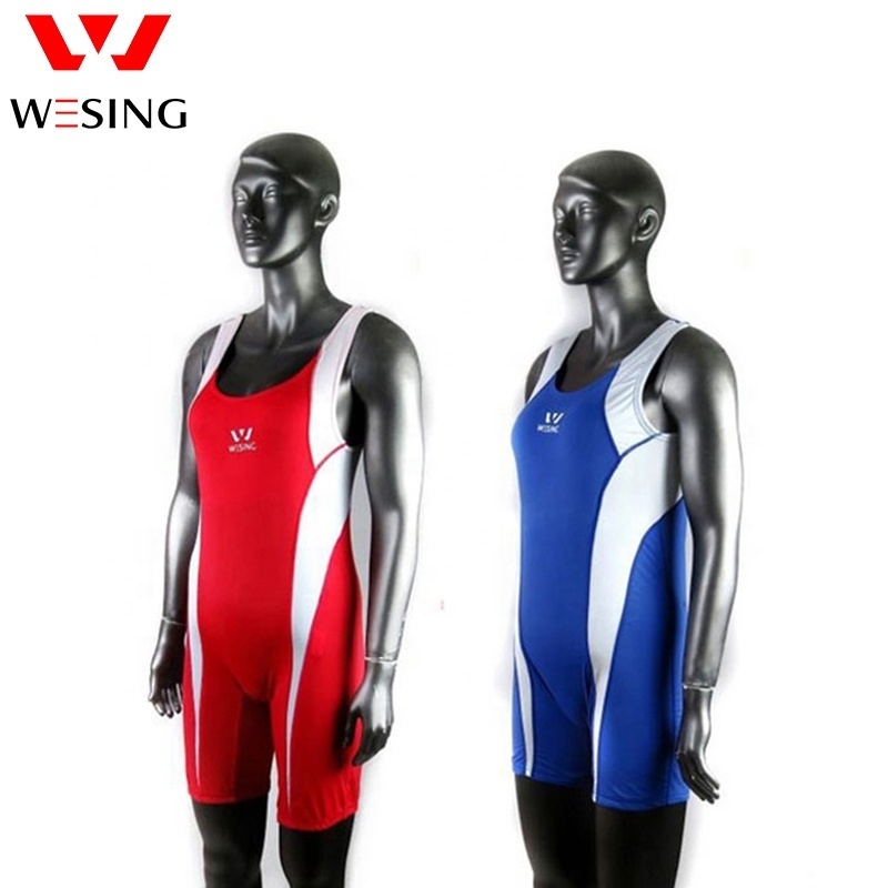 Wesing Custom Wrestling Suit Womens Freestyle Plain Professional Wrestling Singlets For Women