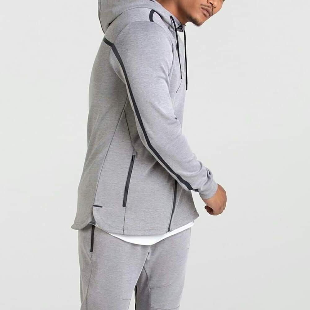 print Sport Suits European American Trends 3D Print Fitness Zipper Hoodies Sweatpants Slim Casual Fashion Tracksuits