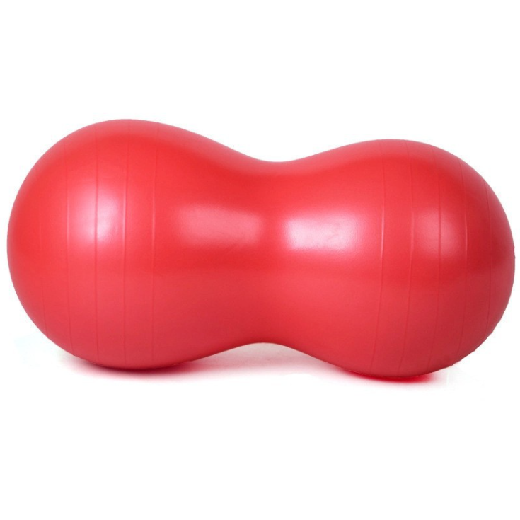 Custom Inflatable Gym Ball Yoga Fitness Anti Burst Pvc Black Ballon Pelota De Swiss Peanut Pilates Yoga 2022