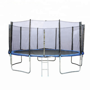 High Quality 6-16 FT Adults Outdoor Circle with Safety Enclosure Jumping Trampoline