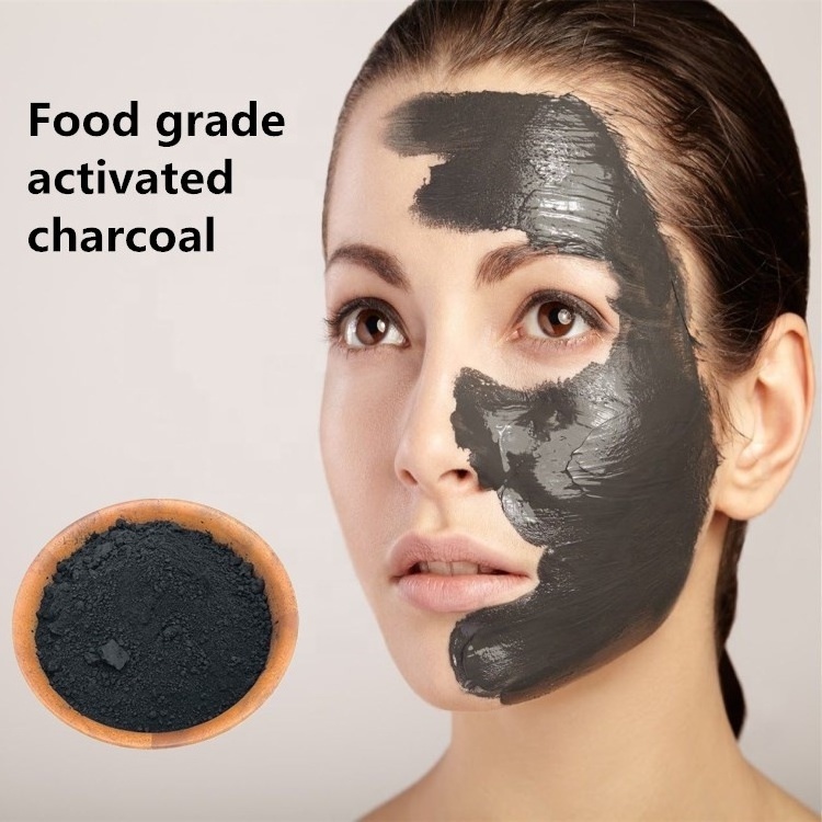 certificated food grade coconut shell activated charcoal powder for cosmetic