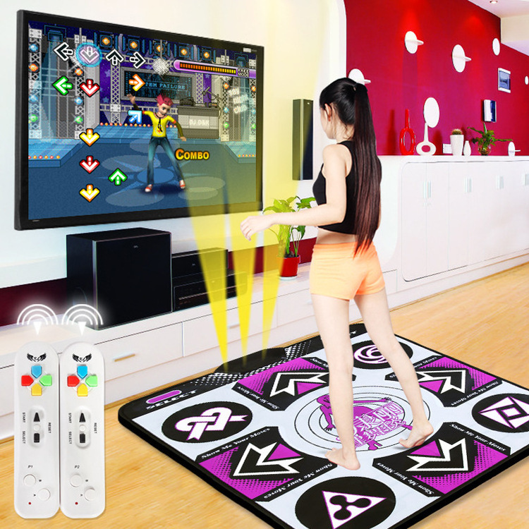 Single User Dancing Step Dance Mat Pad Motion Sensing Wireless Game Mats Dancing Pads