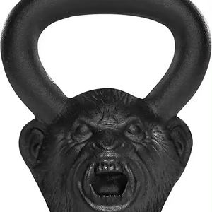 Fitness Competitive Gym Commercial Cast Iron Monkey Face Kettlebell Monkey