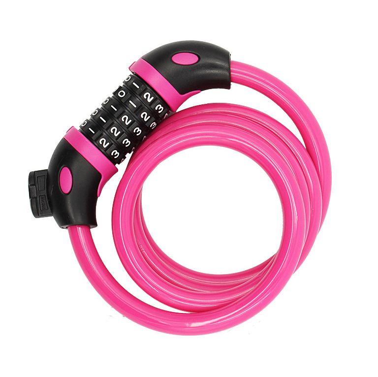 Password Chain Mountain Bike Lock Bicycle Combination Lock