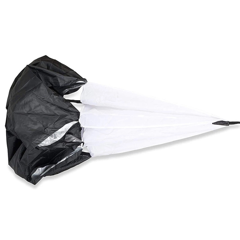 Adjustable Speed Parachute Agility Training Umbrella Soccer Resistance Rope Running Chutes for Football Basketball Equipment