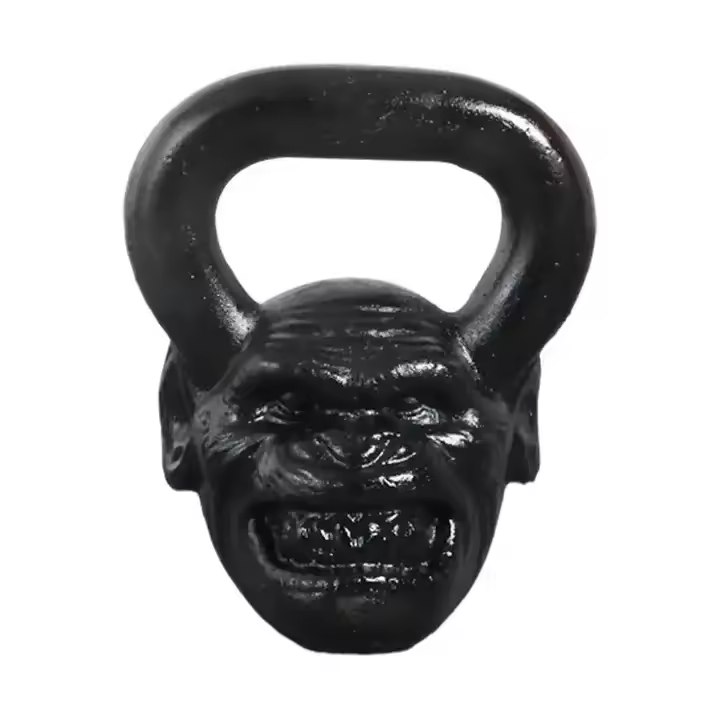 Fitness Competitive Gym Commercial Cast Iron Monkey Face Kettlebell Monkey