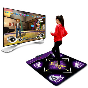 Non slip Dance Step Single Dance Mat Dancer Exercise Blanket TV Games Dance Pad Mat