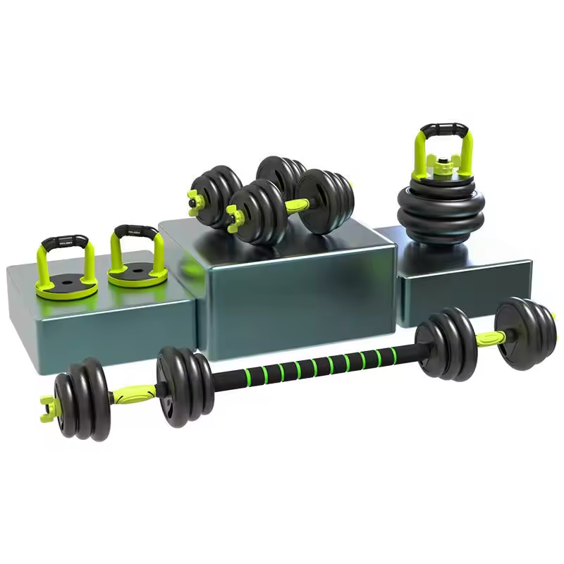 Barbell Kettlebell Dumbbell Weight Plates Set Of Adjustable Gym Weights Dumbbells Set