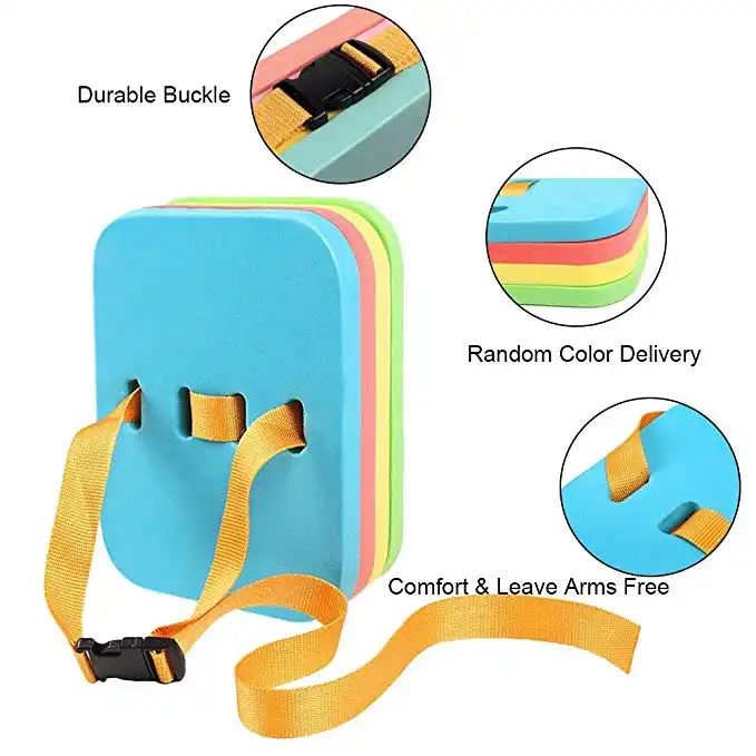 4 Layers Swimming Learning Pool Training Safety Belt Back Float Back Kickboard